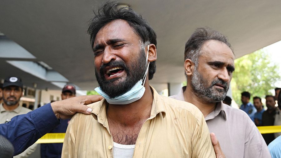 Incendio en una maternidad en Pakistán