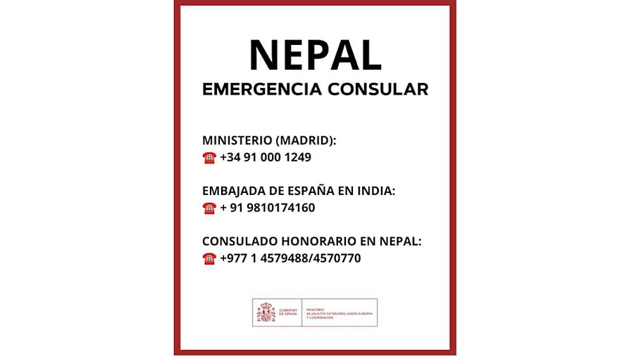 Emergencia consular en Nepal