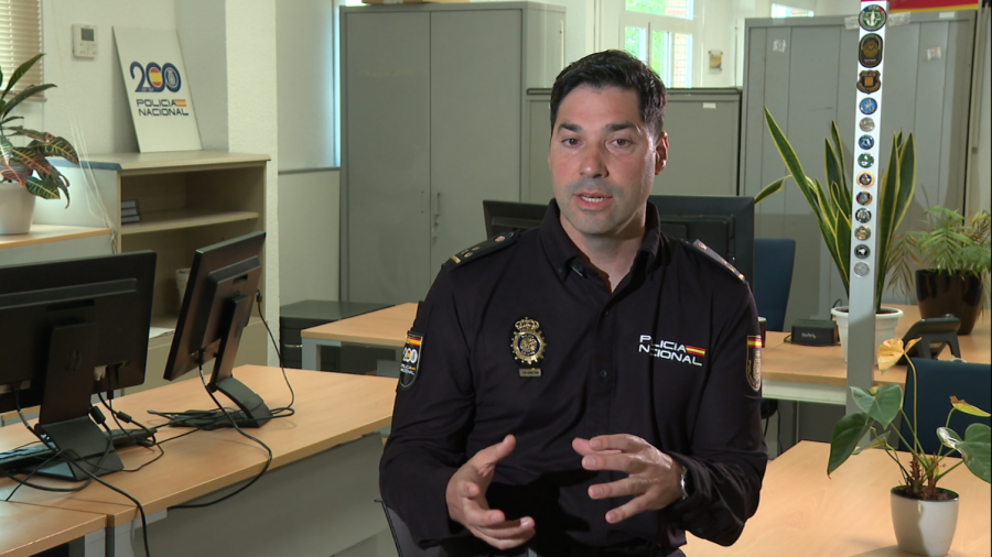 Eduardo Álvarez, inspector de la Policía Nacional de la UDEF