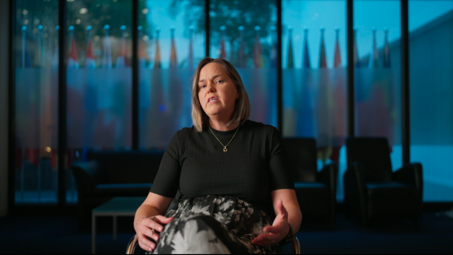 Lucy Myles, jefa del equipo de delitos financieros de Europol