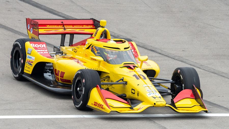 El piloto español Álex Palou del equipo Chip Ganassi Racing en la Snap-on Milwaukee Mile 250 de la IndyCar 2026