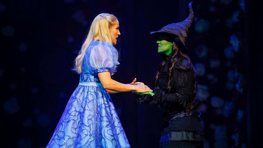 Glinda y Elphaba en Wicked, Madrid