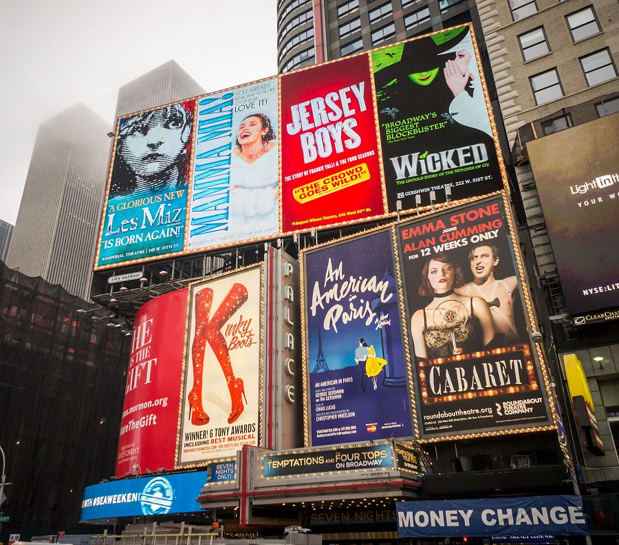 Cartelera de Broadway en 2015