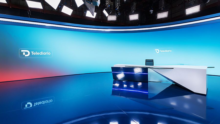 Nuevo plató de informativos de TVE