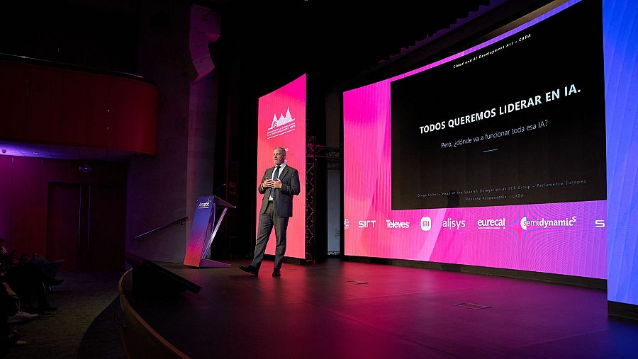 Diego Solier, eurodiputado del Parlamento Europeo, ponente principal del Cloud and AI Development Act (CADA)