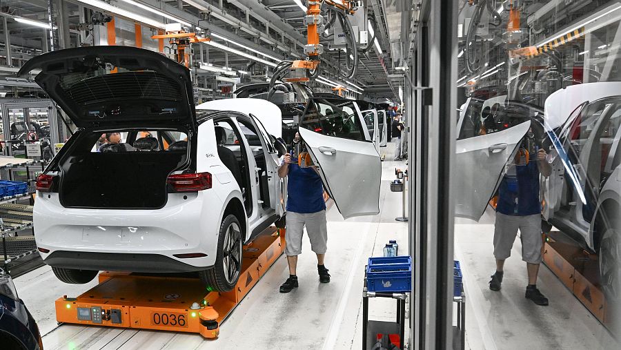 Planta de ensamblado de coches de Volkswagen