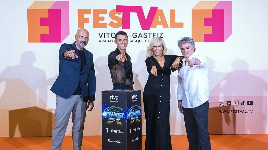 Presentación de 'El Túnel: avanza y gana' en el FesTVal de Vitoria
