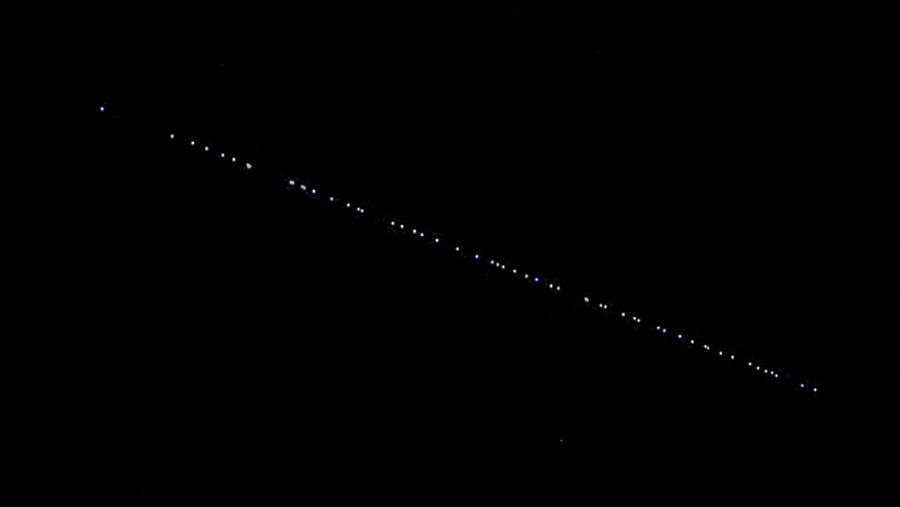 Los satélites Starlink de SpaceX