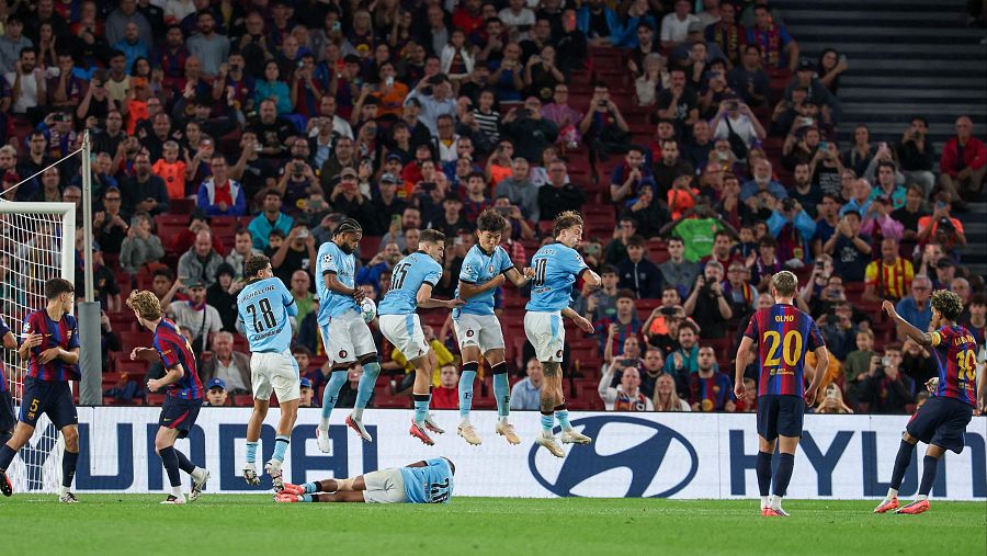 Barcelona - Feyenoord: gol de Lamine Yamal | Champions
