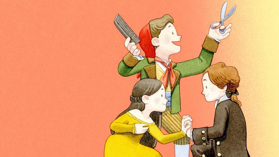 Ilustración de 'El barbero de Sevilla'