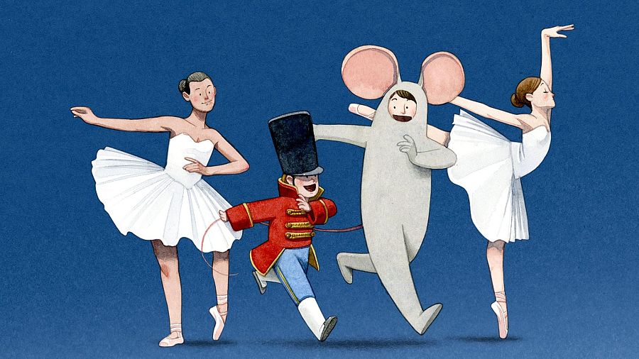 Ilustración del ballet 'Cascanueces'