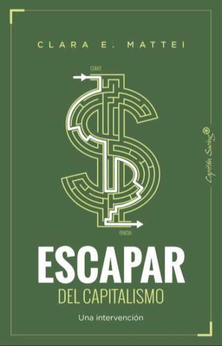 Portada del libro 'Escapar del capitalismo'