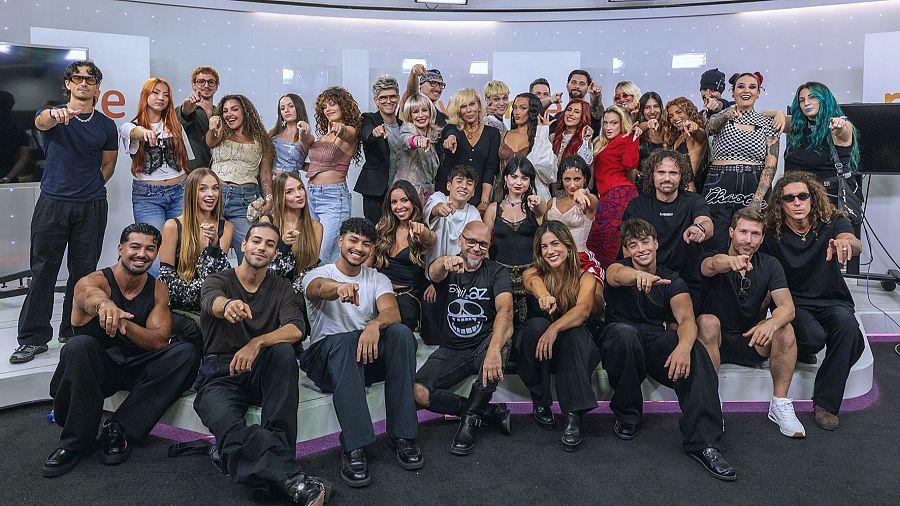 Artistas del Benidorm Fest en RTVE