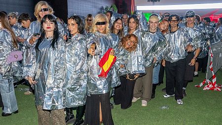 Participantes del Benidorm Fest en Macondo Park para acompañar a Shakira
