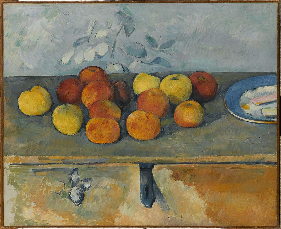 'Manzanas y galletas' de Paul Cézanne, 1880