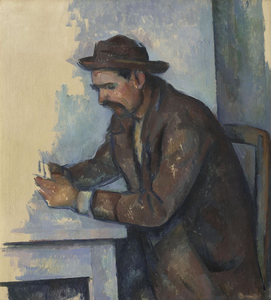 'El jugador de cartas' de Paul Cézanne, 1890-1892
