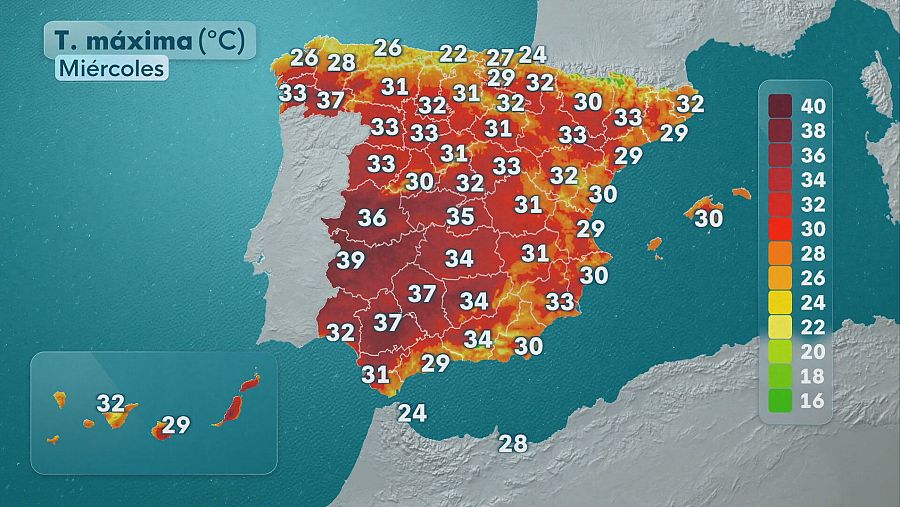 Tiempo hoy 23 de septiembre en España