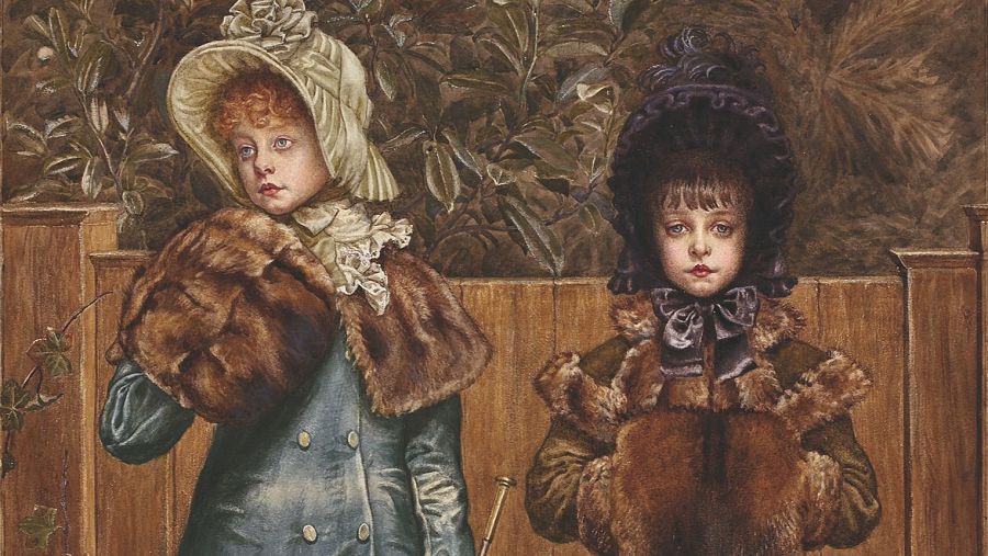 'Señoritas' de Kate Greenaway, 1879