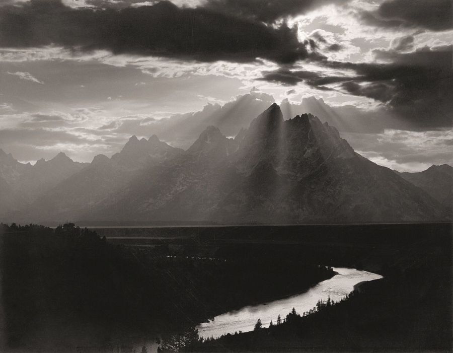 Parque nacional de Grand Teton, Wyoming, 1959 de Minor White