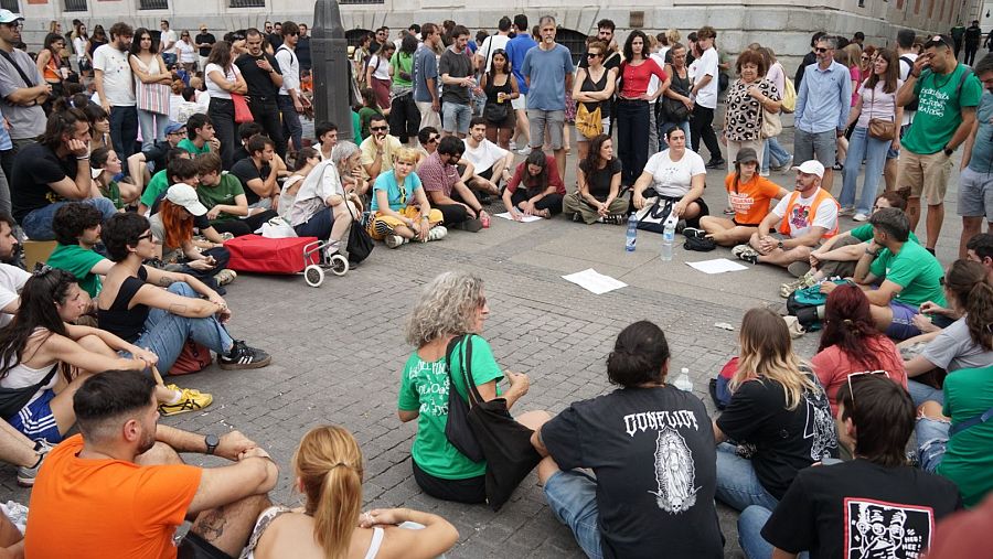 Asamblea de bienvenida del Sindicato de Inquilinas