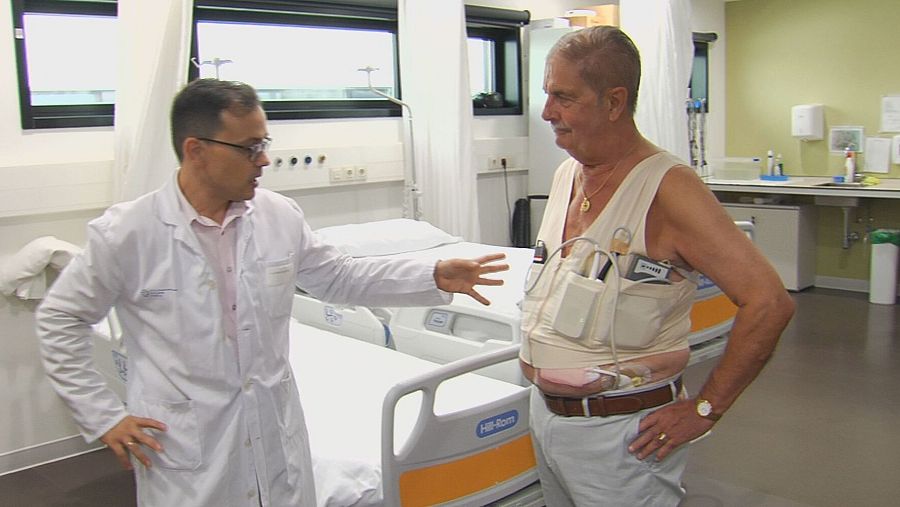 La vida con una 'bomba mecánica' en el corazón