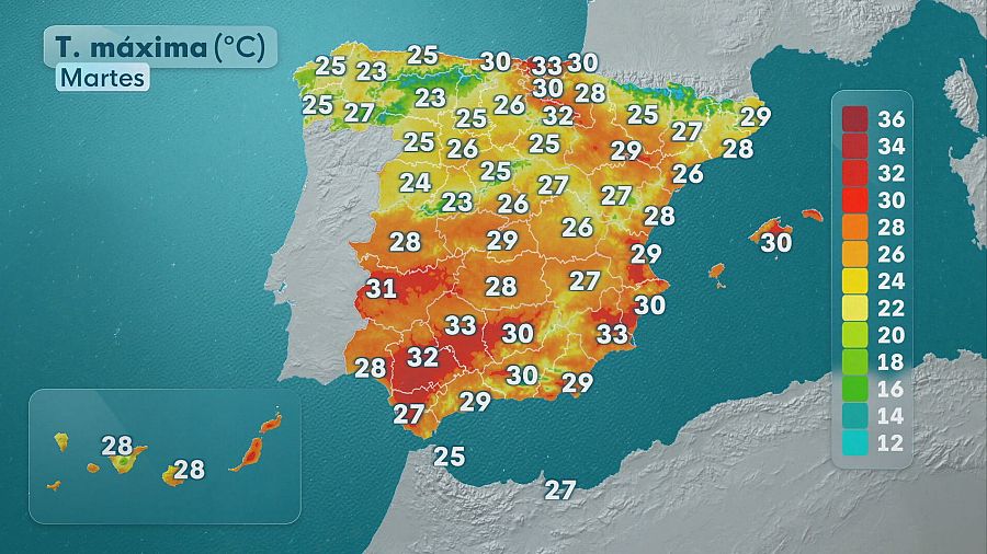 El tiempo hoy 29 de septiembre en España
