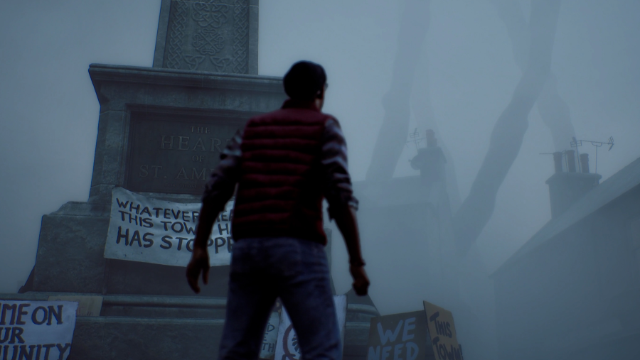 Imagen de la secuencia de inicio de Silent Hill: Townfall (Konami)