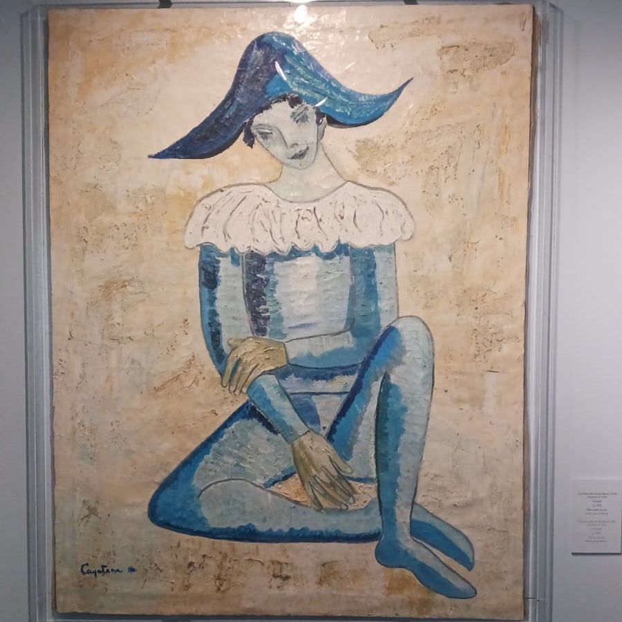 Un arlequín pintado por Cayetana de Alba