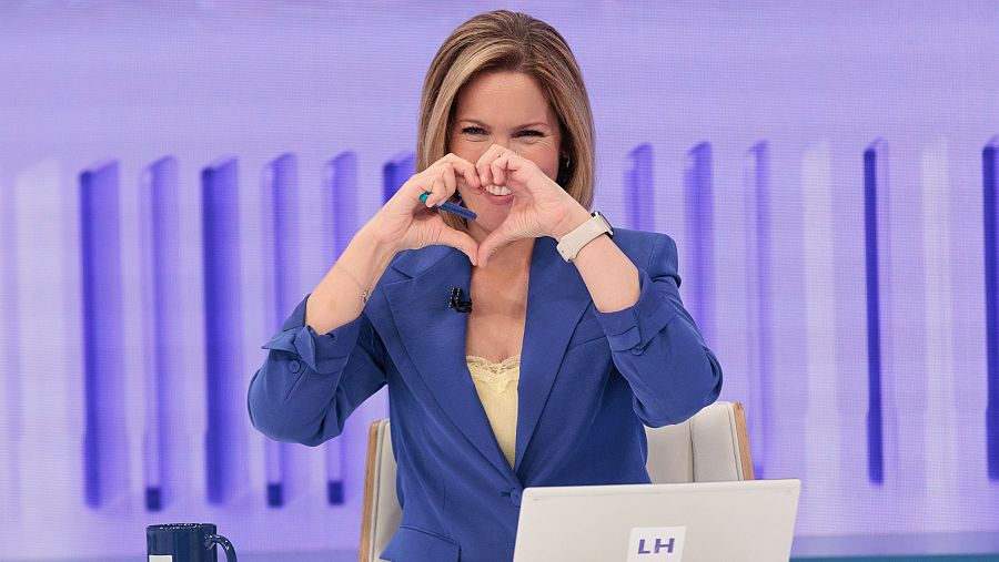 Silvia Intxaurrondo, presentadora de 'La Hora de La 1'