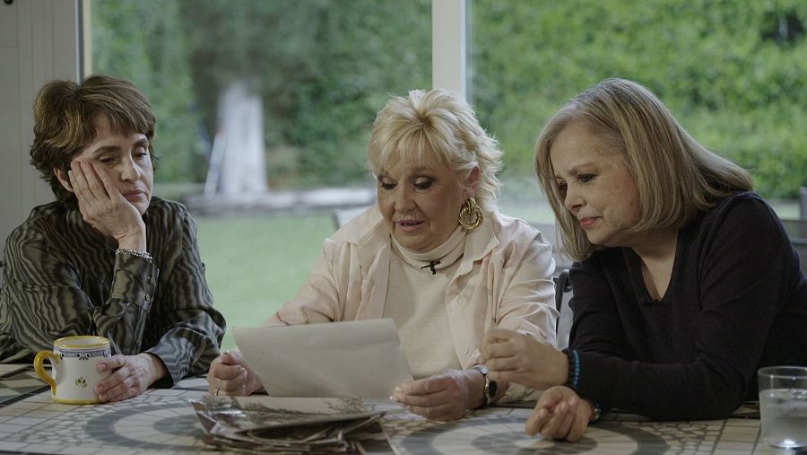 Las hijas y sobrinas de Mariano Ozores, Adriana, Teresa y Emma, entrevistadas para el documental
