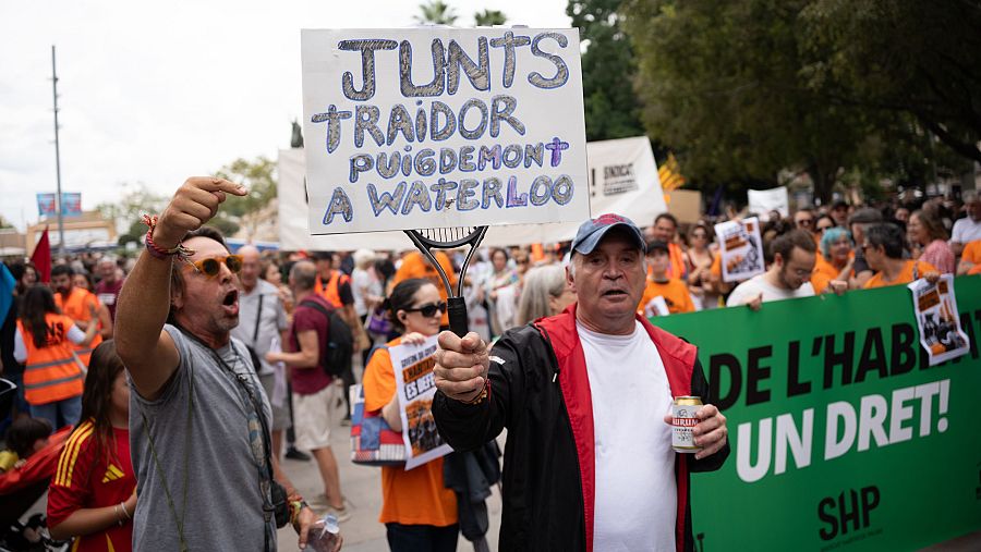 Manifestación en Palma