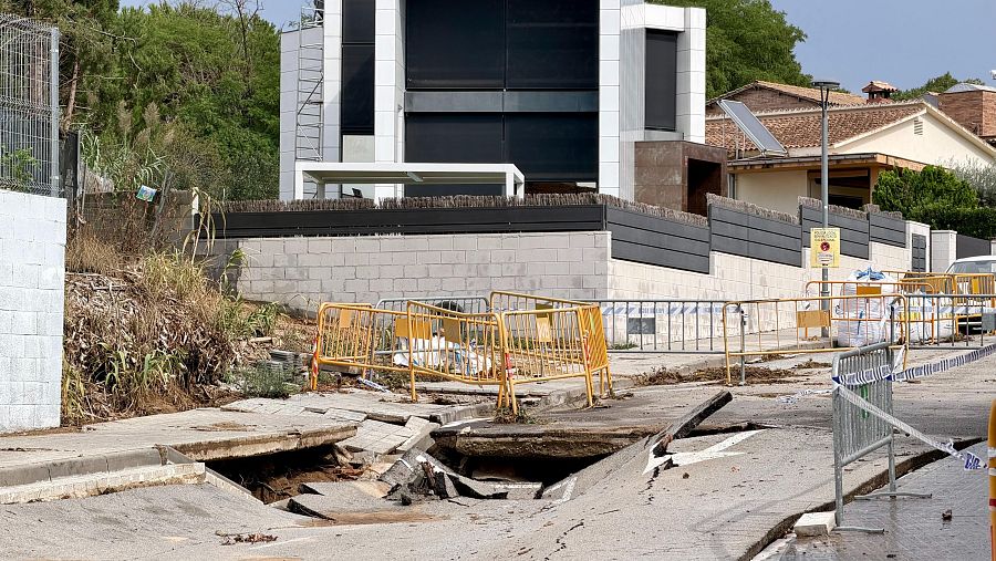 Esvoranc de grans dimensions a la Roca del Vallès