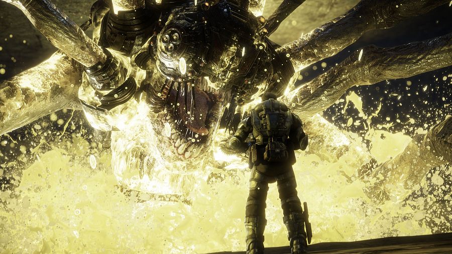 Imagen del videojuego Gears of War: Reloaded (2025), remasterización de la primera parte