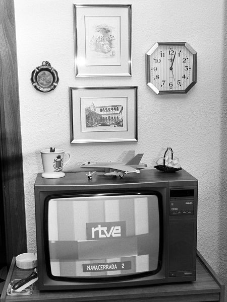 La transmisión desde el centro de Navacerrada de RTVE se cortó a las 00.00 horas del 14 de diciembre de 1988 por la huelga general