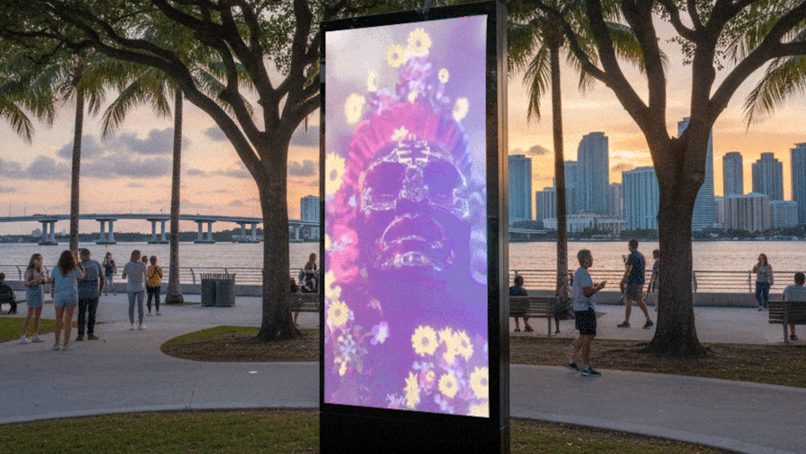 Obra de Alfredo Salazar en Miami