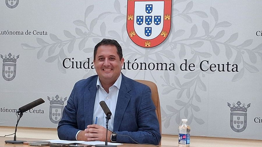 Alejandro Ramírez, vicepresidente primero y portavoz del Gobierno de Ceuta