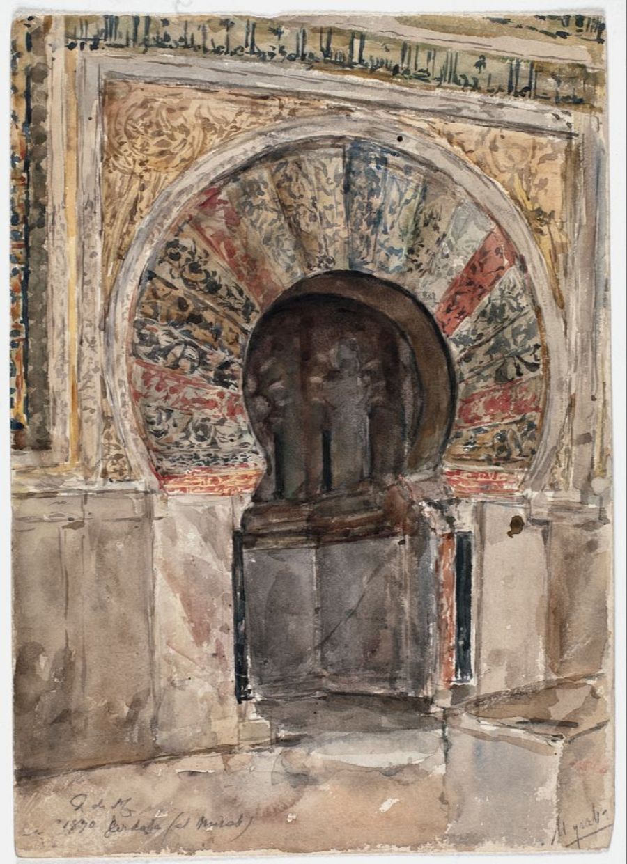 Mihrab de la Mezquita de Córdoba, 1870