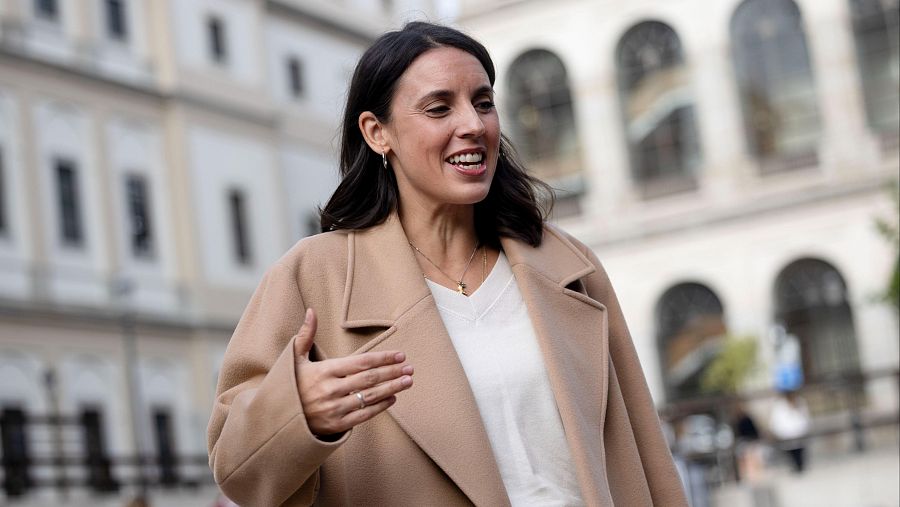 La eurodiputada de Podemos Irene Montero
