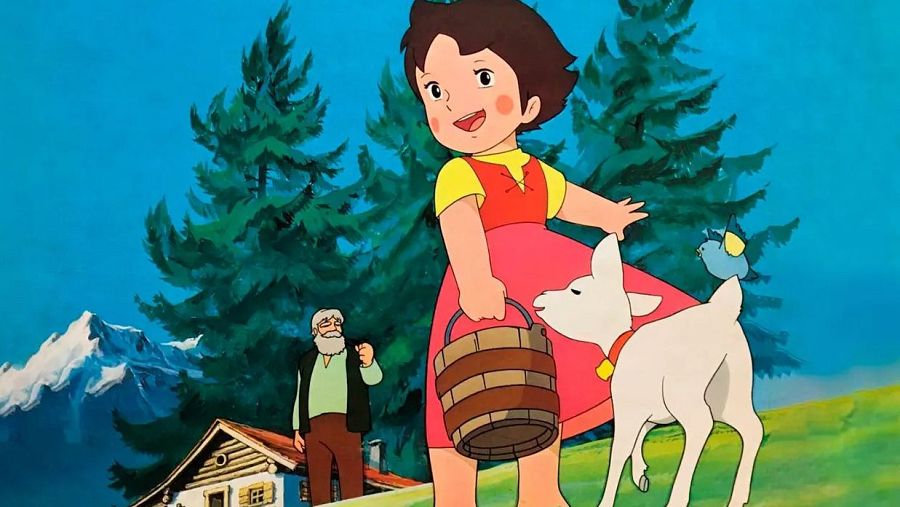 Heidi (1975), la serie dirigida por Isao Takahata antes de fundar Studio Ghibli