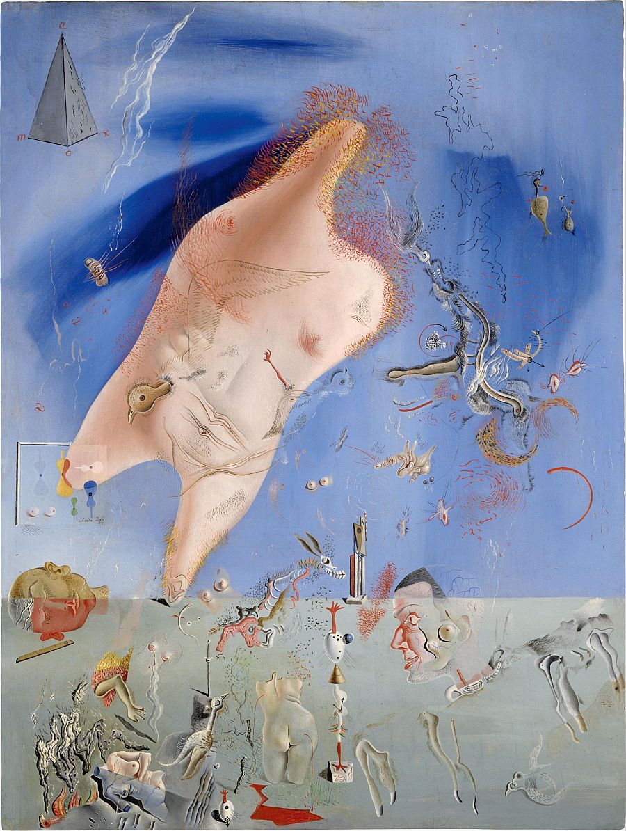 'Los esfuerzos estériles' (1927-1928) de Dalí