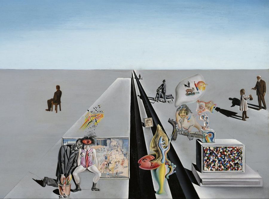 'Los primeros días de la primavera', 1929, Dalí