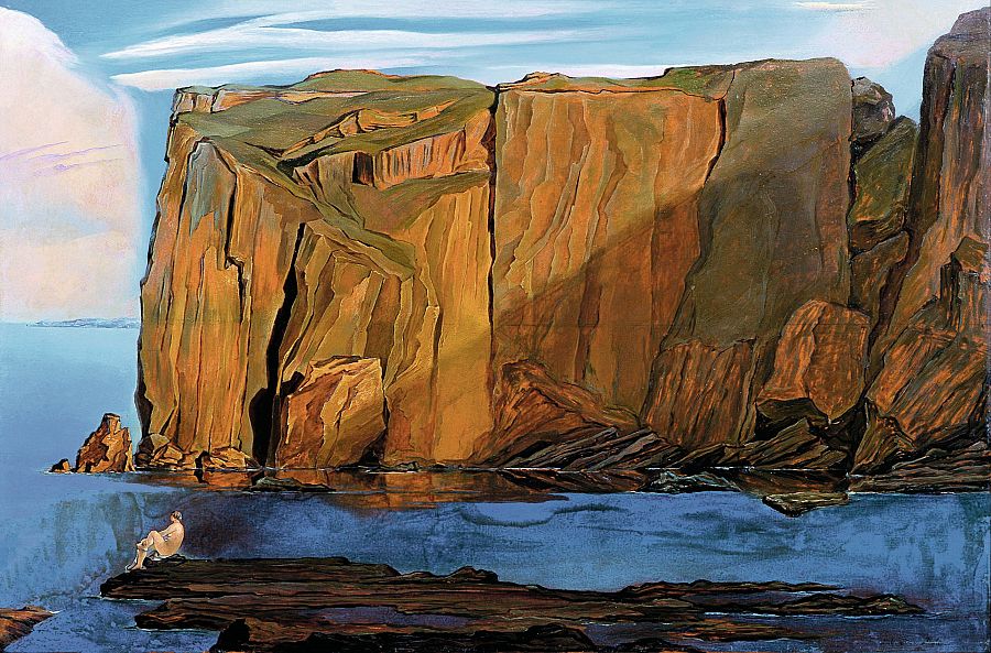'Acantilados', 1926, Dalí
