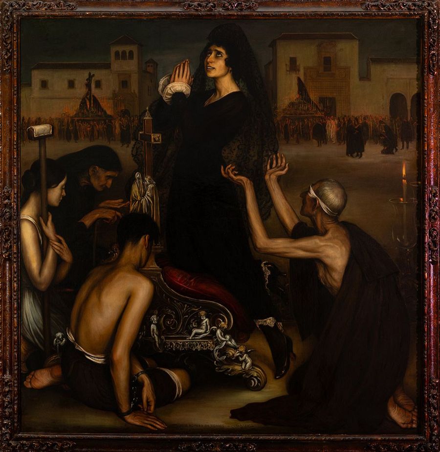 'La saeta', 1918, Julio Romero de Torres