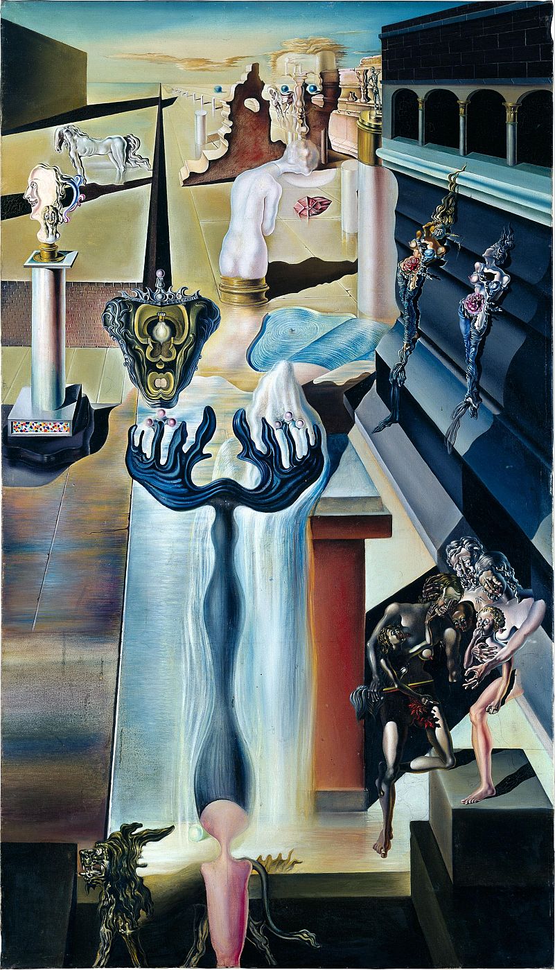 'El hombre invisible', 1929-1932, Dalí