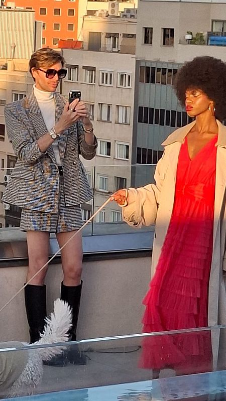 Erik Putzbach, estilista, critico de moda y colaborador de televisión, de 46 años, se le considera la persona con más cirugías y tratamientos estéticos de España