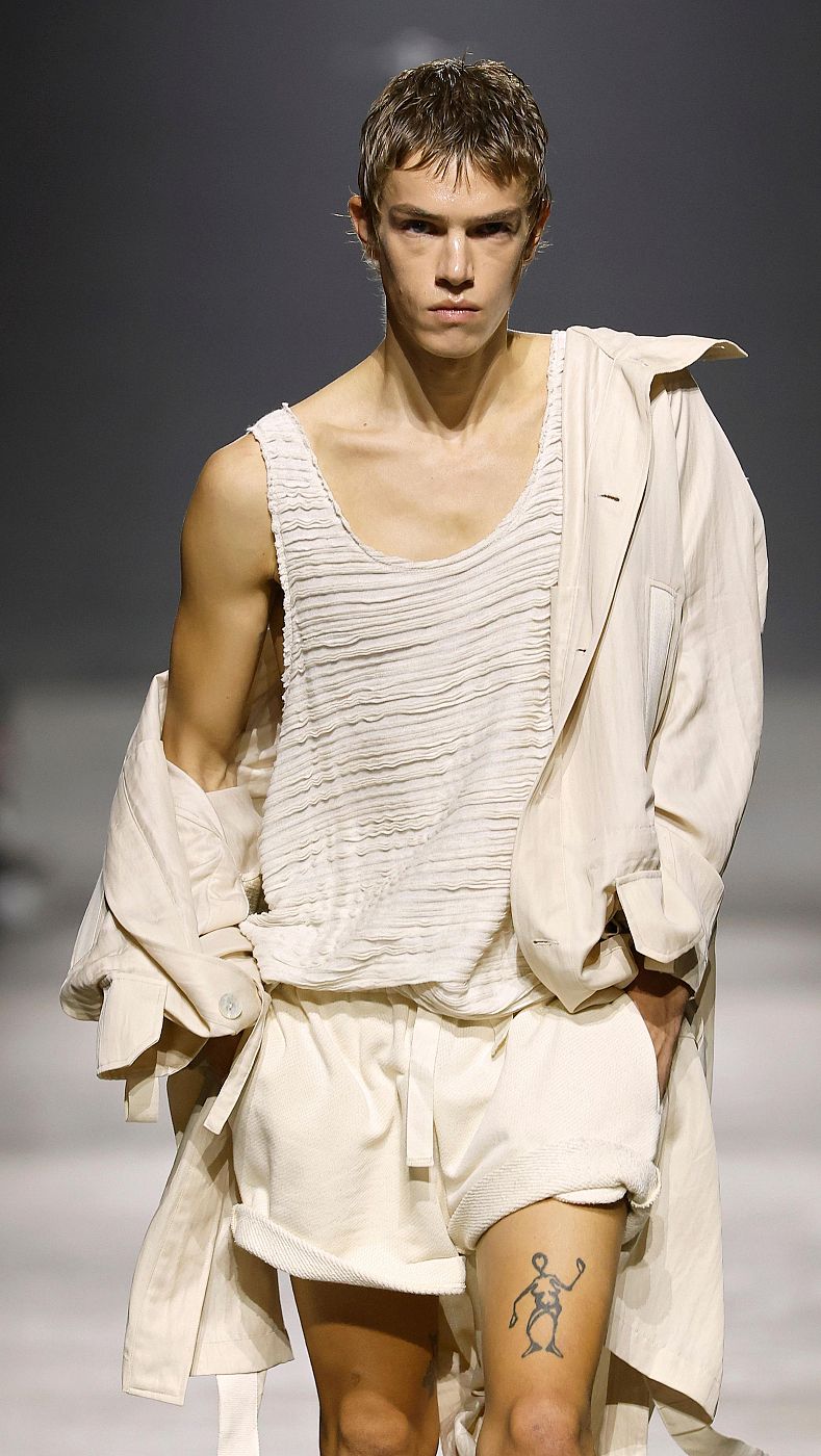 Desfile de David Catalán en 080 Barcelona Fashion