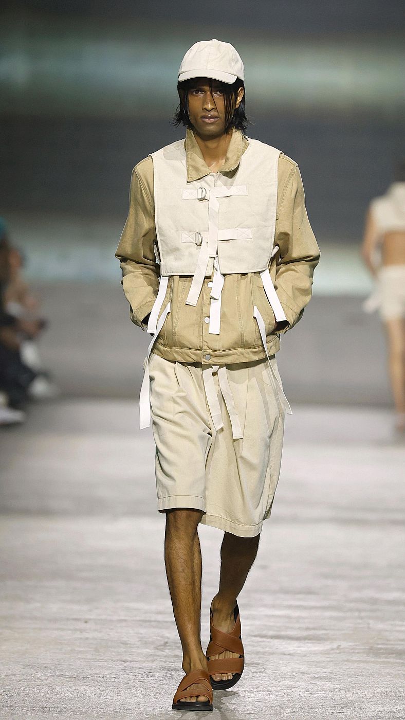 Desfile de David Catalán en 080 Barcelona Fashion