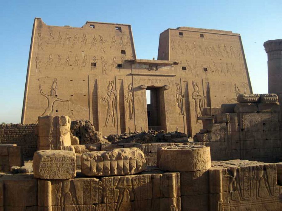 Templo de Horus en Edfu