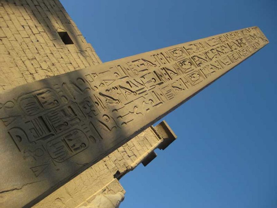 Obelisco del templo de Luxor