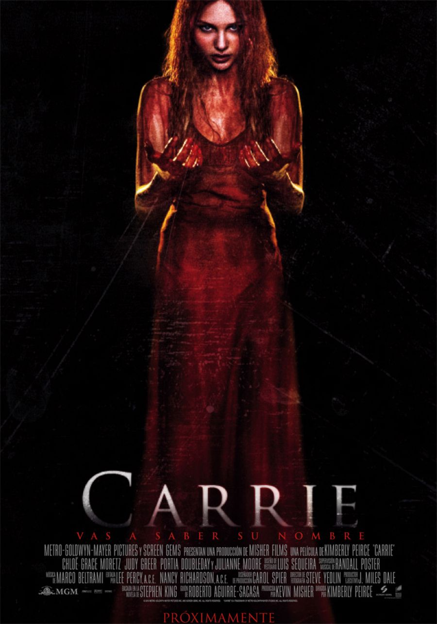 Cartel español de 'Carrie'